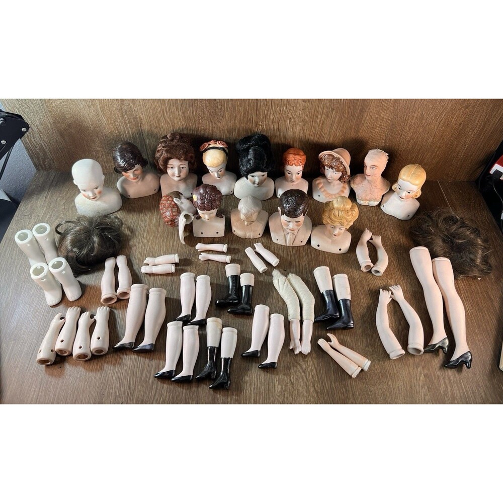 Large Lot Of  Vintage SHACKMAN & YIELD HOUSE Doll Kit & Miscellaneous